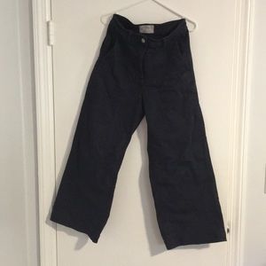 Everlane Wide Leg Cropped Pants